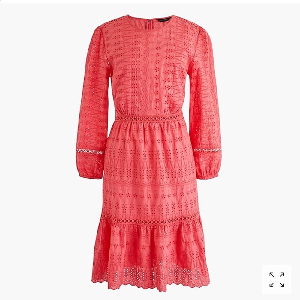 J. Crew eyelet dress